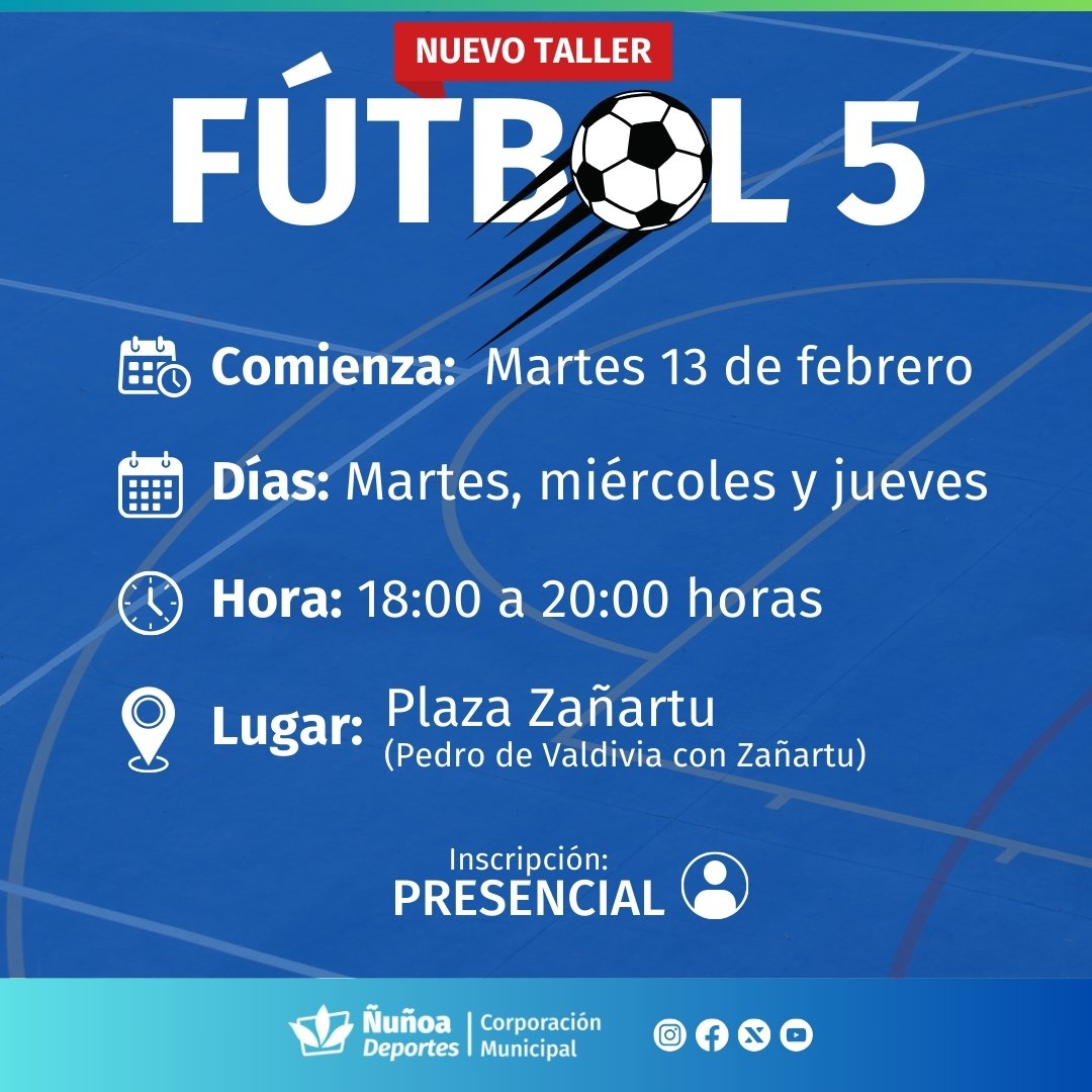Ñuñoa Deportes tweet media