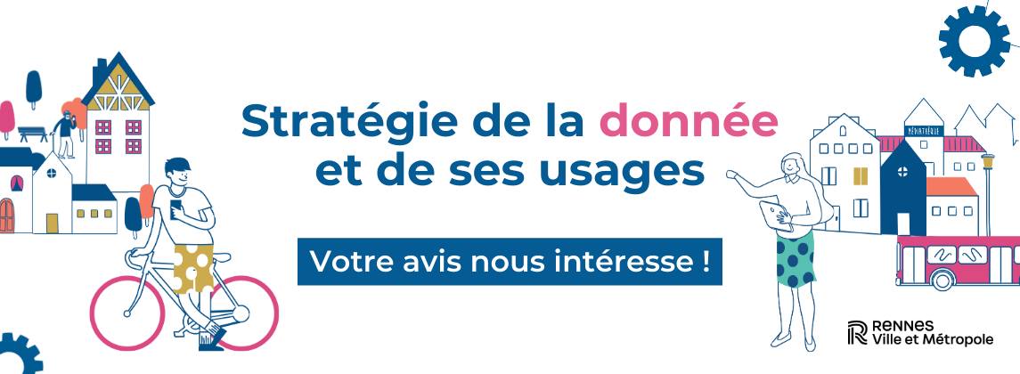 Place de la donnée dans le service public, utilisation, gestion, votre avis nous intéresse 📢 Participez à la concertation proposée par #Rennes ville et métropole, rejoignez le panel 👥✋ 
ℹ️ 👉 bit.ly/concertation-d…