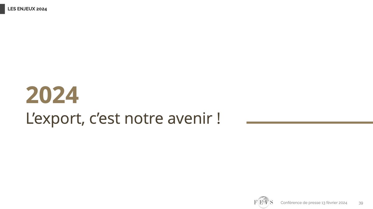 3/4 des export. de #vins et #spiritueux réalisés en dehors de l’UE. Face à ces enjeux, il faut adapter l'offre, ouvrir les marchés des pays tiers, et conforter les exportateurs par une action déterminée des #pouvoirspublics @Mfesneau <a href="/franckriester/">Franck Riester</a> <a href="/BrunoLeMaire/">Bruno Le Maire</a> <a href="/steph_sejourne/">Stéphane Séjourné</a>