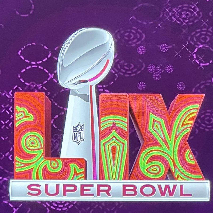 EitanBenezra's tweet photo. El logo del próximo Súper Bowl

Y cómo dicen que tiene los colores de los equipos que juegan va a ser Chiefs vs Bravos de Juárez yo creo https://t.co/USRIYCOUMF
