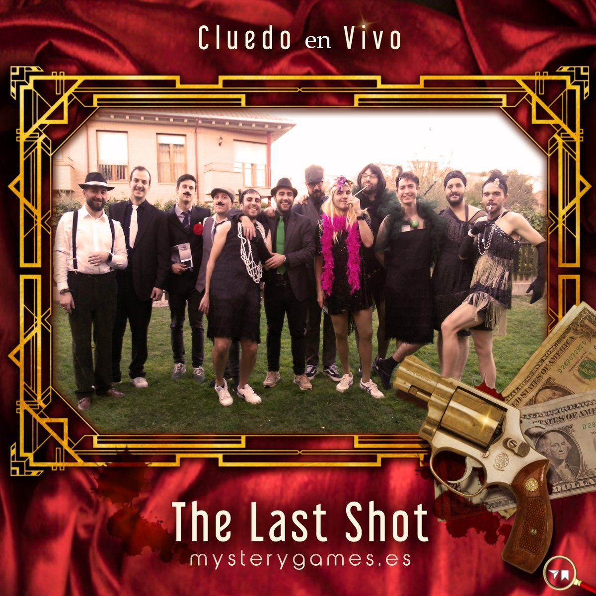 Mystery_Games_'s tweet photo. #cluedoenvivotls mafioso por todo lo alto , #despedidadesoltero inolvidable
•el club clandestino  te espera, una auténtica #murderparty #cluedomafioso
https://t.co/xrElpUvjTL
• 16 años de experiencia en #cluedoenvivo 
• contacta 📞 630672610 🟢WHATSAPP
• equipo de actores🎭. https://t.co/XaGQKU1srI