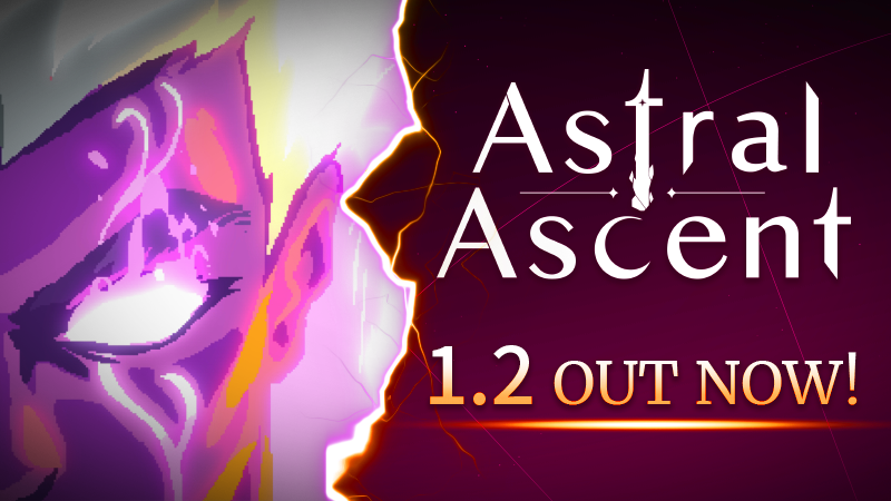 HibernianWS's tweet image. Astral Ascent 1.2 is now live Steam + consoles! 📢 

✧ 20 new Hero Spells
✧ PvP Arena in local co-op
✧ Telescope offline working everywhere now
✧ various small changes

🔹Read on Kickstarter - kickstarter.com/projects/hiber…

🔸Read on Steam - store.steampowered.com/news/app/12809…