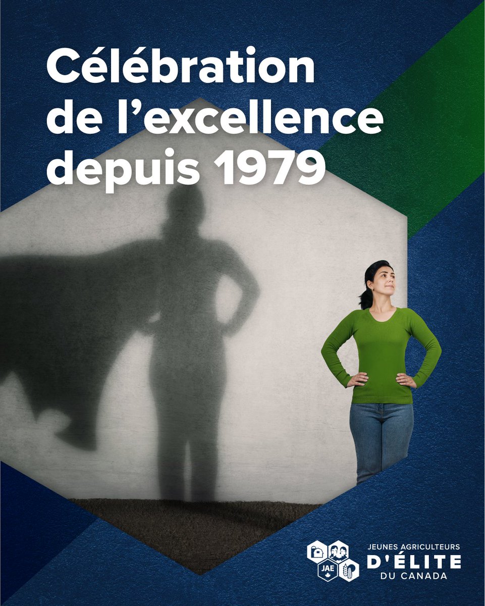 #COYFJAE célèbre les réalisations exceptionnelles de jeunes agriculteurs qui contribuent de manière significative à l’héritage agricole de notre pays. Proposez votre candidature ou celle d'une personne que vous connaissez qui assure l'avenir de l'agriculture canadienne.