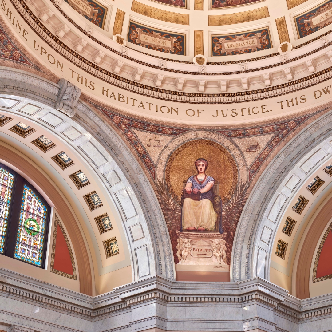 JohnCanningCo's tweet photo. Relying on #historicphotos, media articles, & #renderings, our #muralconservation of #luzernecountycourthouse included: 96 #dome #murals, 4 #pendentive simulated #mosaicmurals, & 25 corridors-based murals.
#muralmonday #neoclassicalarchitecture #nationallandmark #decorativeart https://t.co/Drdg6c9BiE