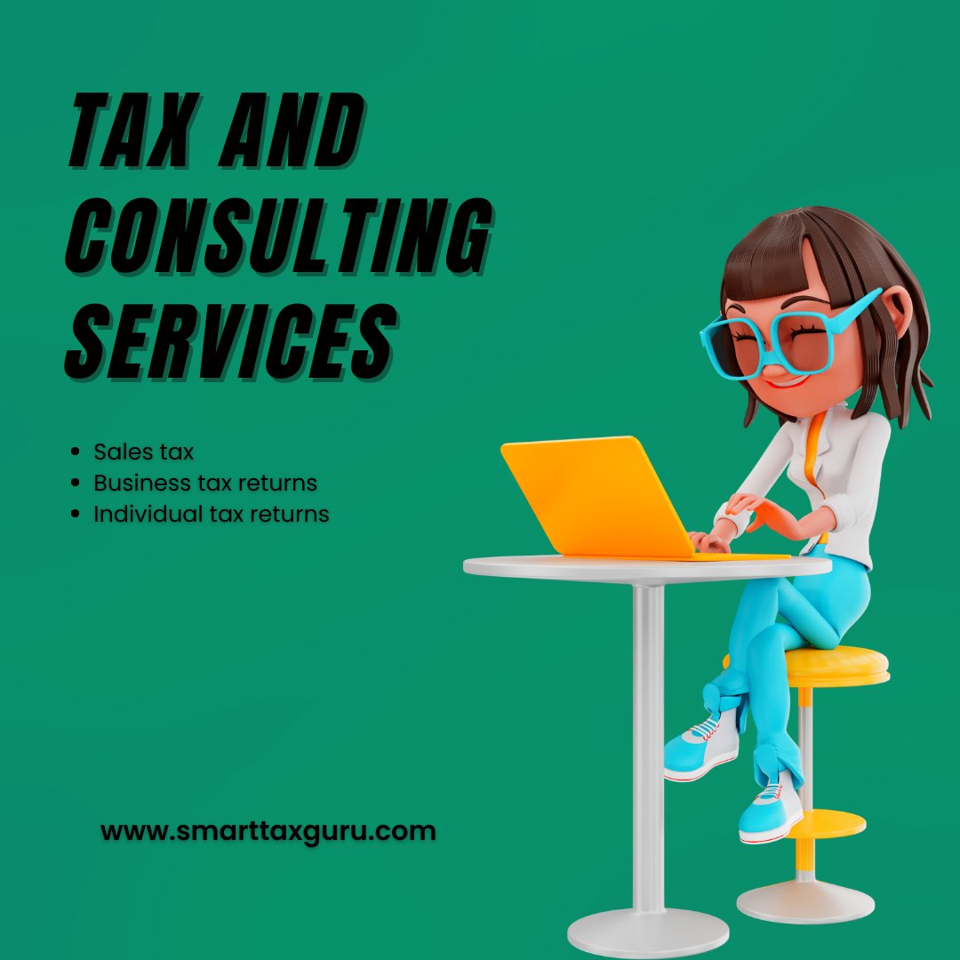 smarttaxguru1's tweet image. Don't let taxes drain your bank account! Our tax preparation service will help you find every possible deduction to keep more money in your pocket. #KeepYourCash #taxreturn #startup #taxpreparer #charteredaccountant #quickbooks #akuntansi #taxconsultant #taxpreparationservices