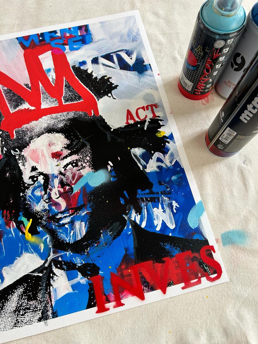 TeamBreakThru's tweet photo. 🎨Handfinishing🎨

@MetahypeArt makes a real 1/1 out of the print by adding some individual paints

Next Steps:

🚨 Stamping
🚨 Signing
🚨 Last Chance Mint
🚨Snapshot / Raffle

Thanks to all Supporters…#LFG #NFTCommunity https://t.co/E5QHC2gB9K