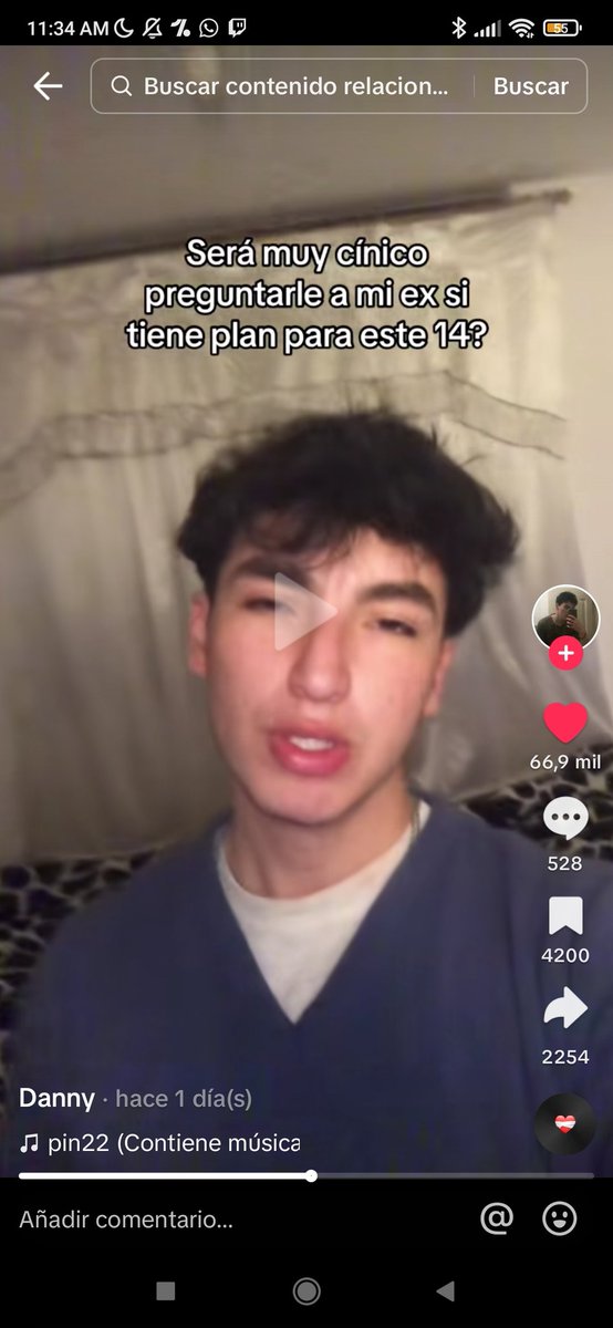 5 likes y le pregunto JAJSJA