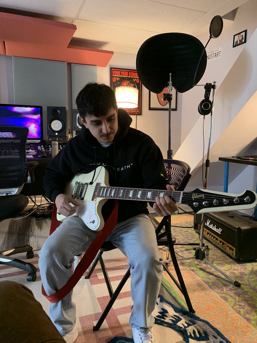 RECORDING A NEW SONG TODAY