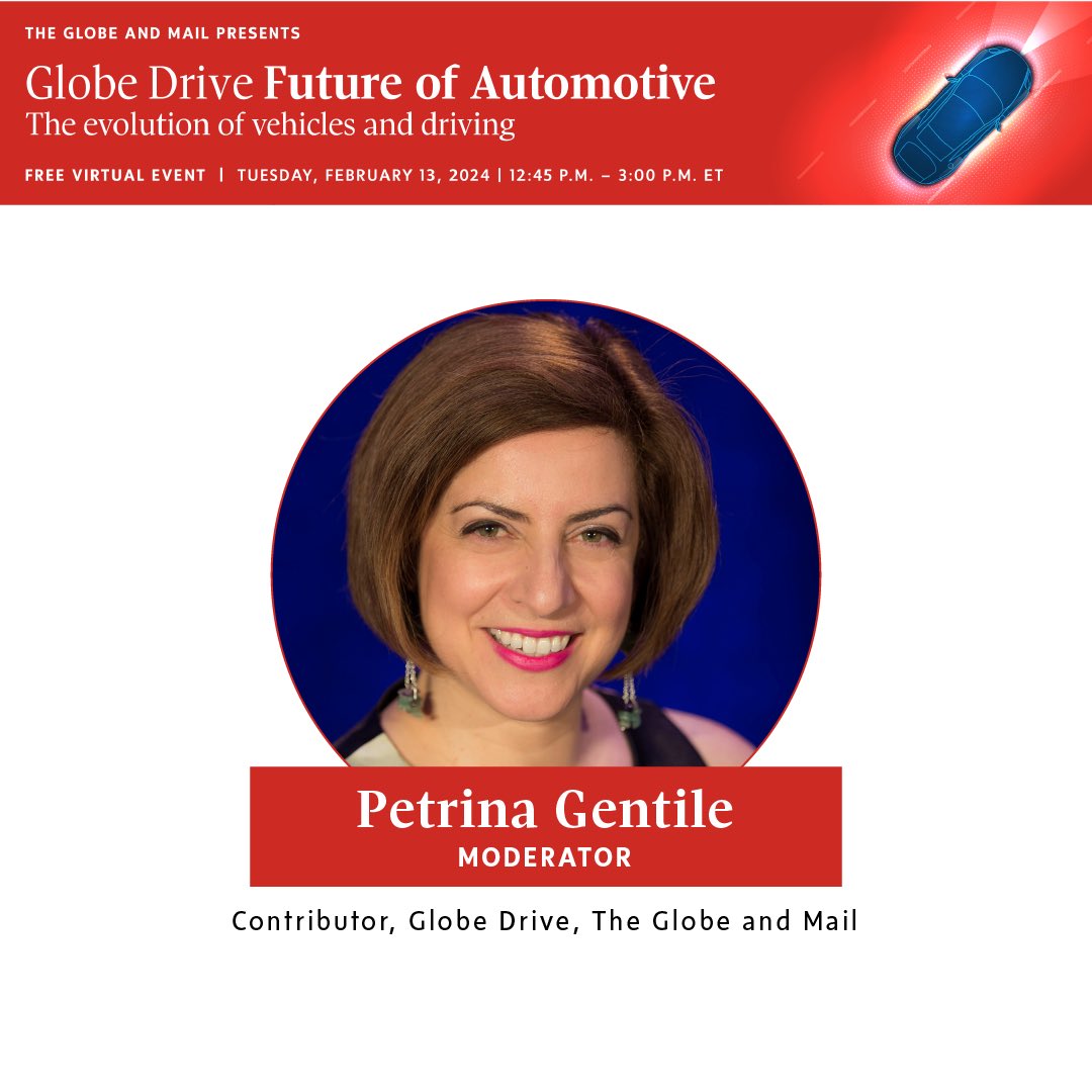 PetrinaGentile's tweet photo. One more sleep until @TheGlobeEvents #FutureofAuto event! Hope you can join us @globedrive https://t.co/kDTjM6id3j