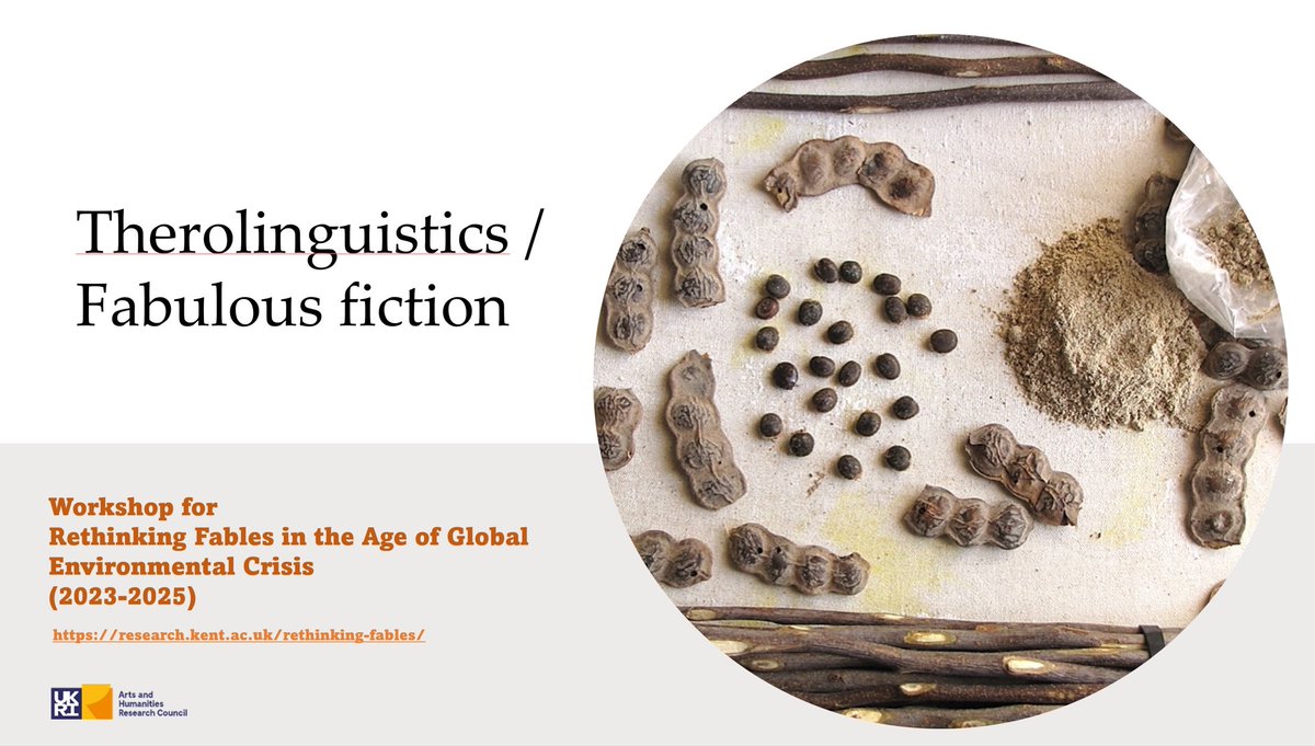 The recording of the Therolinguistics/Fabulous Fiction panel is now available. Enjoy! Thanks again to Matthew Chrulew @negentropist 🌿and to Jeanne Dubino 🐕for insights from their amazing papers, and to Susan McHugh for chairing this lively session. youtu.be/EdQXwbGY-Nc