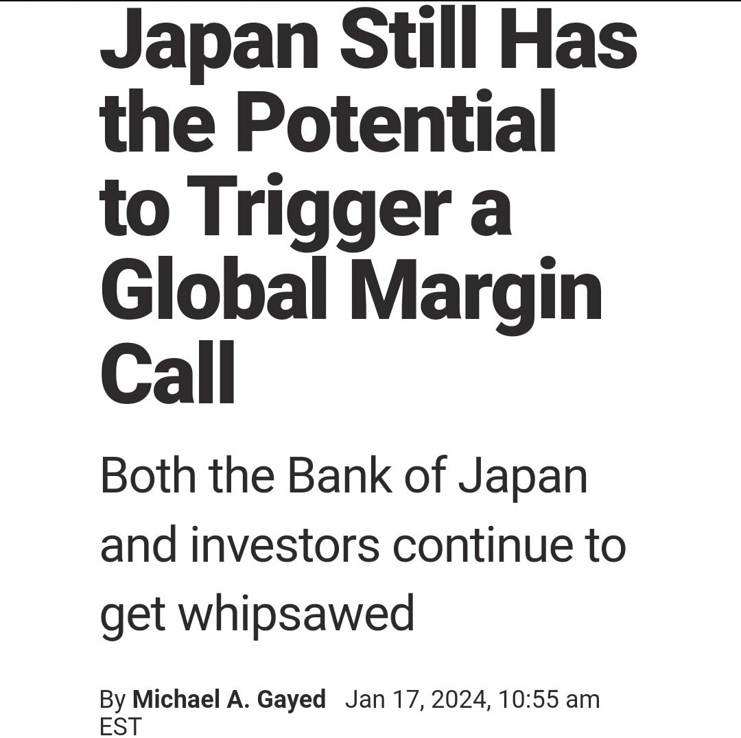 PaulVikingGlob1's tweet image. 🛑RECENTLY

IMF SAYS Bank of Japan should END it&apos;s YCC and MASSIVE asset purchases🥶

$TSLA $AAPL $AMZN $NVDA $AMD $MSFT $NFLX $META $GOOG $V $MA $DXY $TLT $GLD $MS $GS $BAC $JPM $SCHW $WFC $BLK $BX $C $HD $JNJ $XOM $PG $RBLX $DPZ $MNST $SNOW $CRWD $ZS $T
$T $IBM $LMT $CRM $COIN