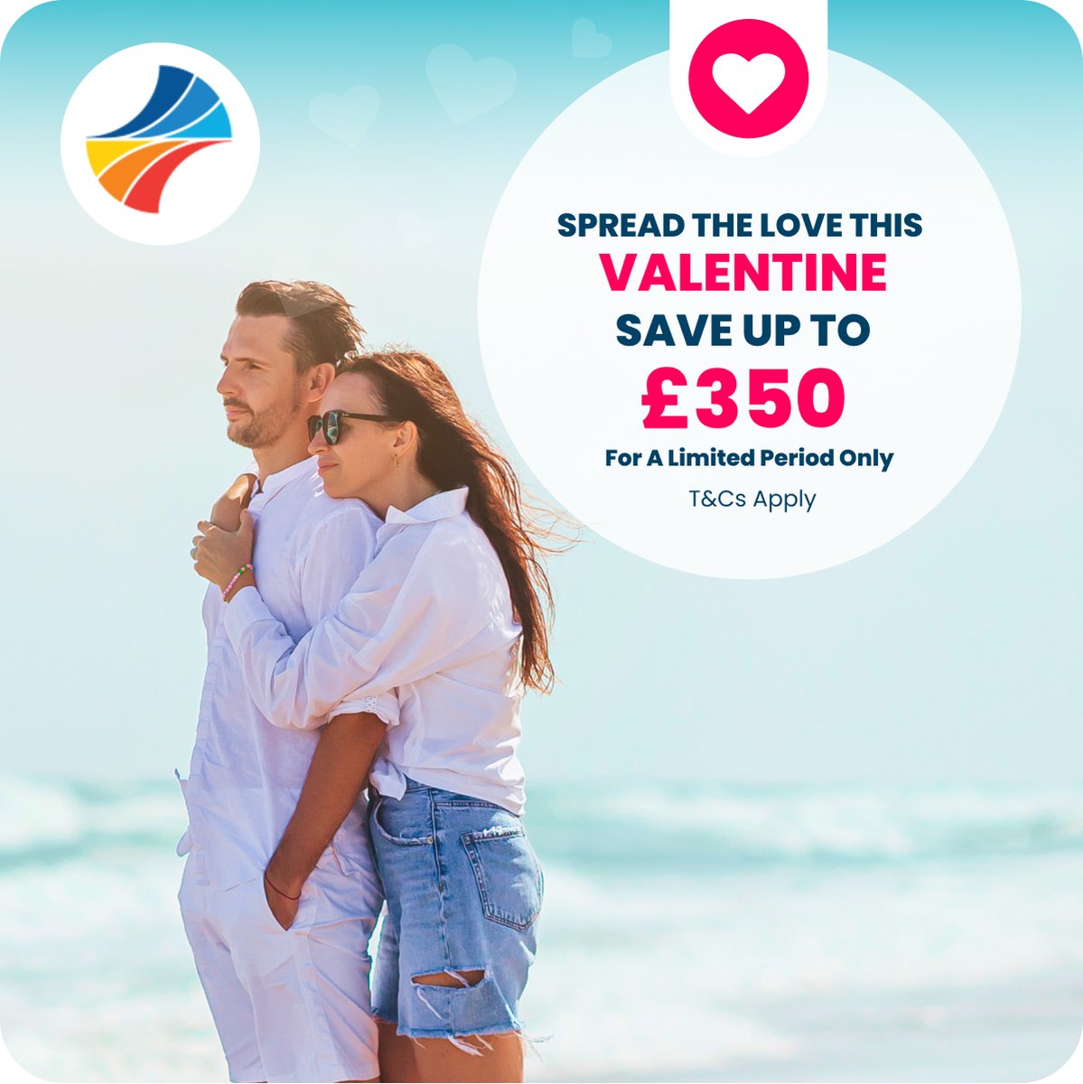 😍Spread the love this 💗Valentine's Day💗 and SAVE up to £350🥰 on your summer holiday to Bulgaria, Malta, Northern Cyprus, Croatia, Slovenia or Montenegro! 💘 🔥 Lock the price today with a deposit from £49! 💥BOOK NOW💥 bit.ly/48eRumI