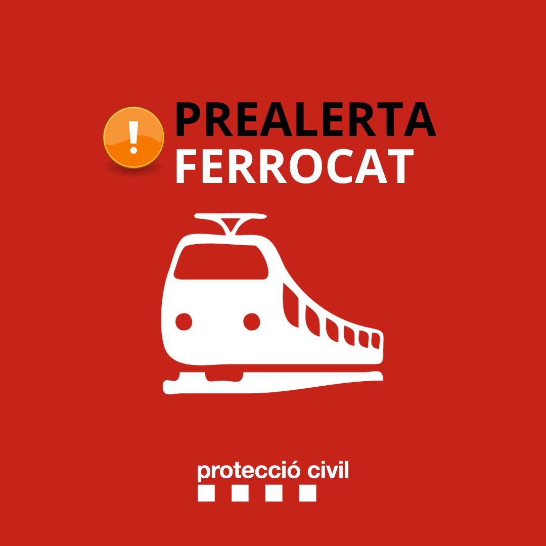 Prealerta #FERROCAT 🚄
Circulació interrompuda entre Vila-seca i Reus per arbre caigut a la catenària. Afecta les línies RT1, R14 i R15.

#ProteccióCivil