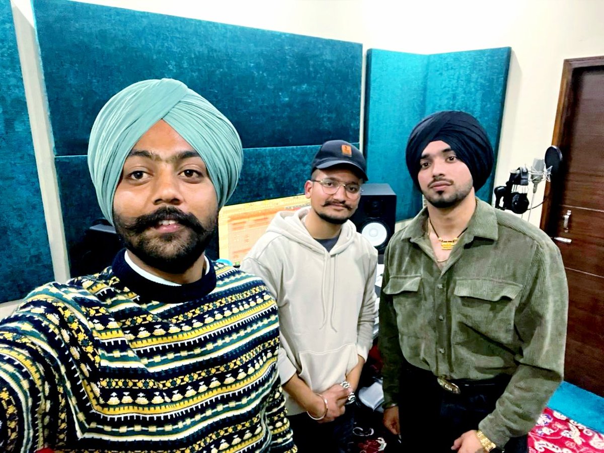 precioustatic's tweet photo. Nyc to meet you veere 💎
#precioustaticstudio #precioustatic #gurjeevanaujla #buggadangia #studiosession https://t.co/VpRY5QQ90Z