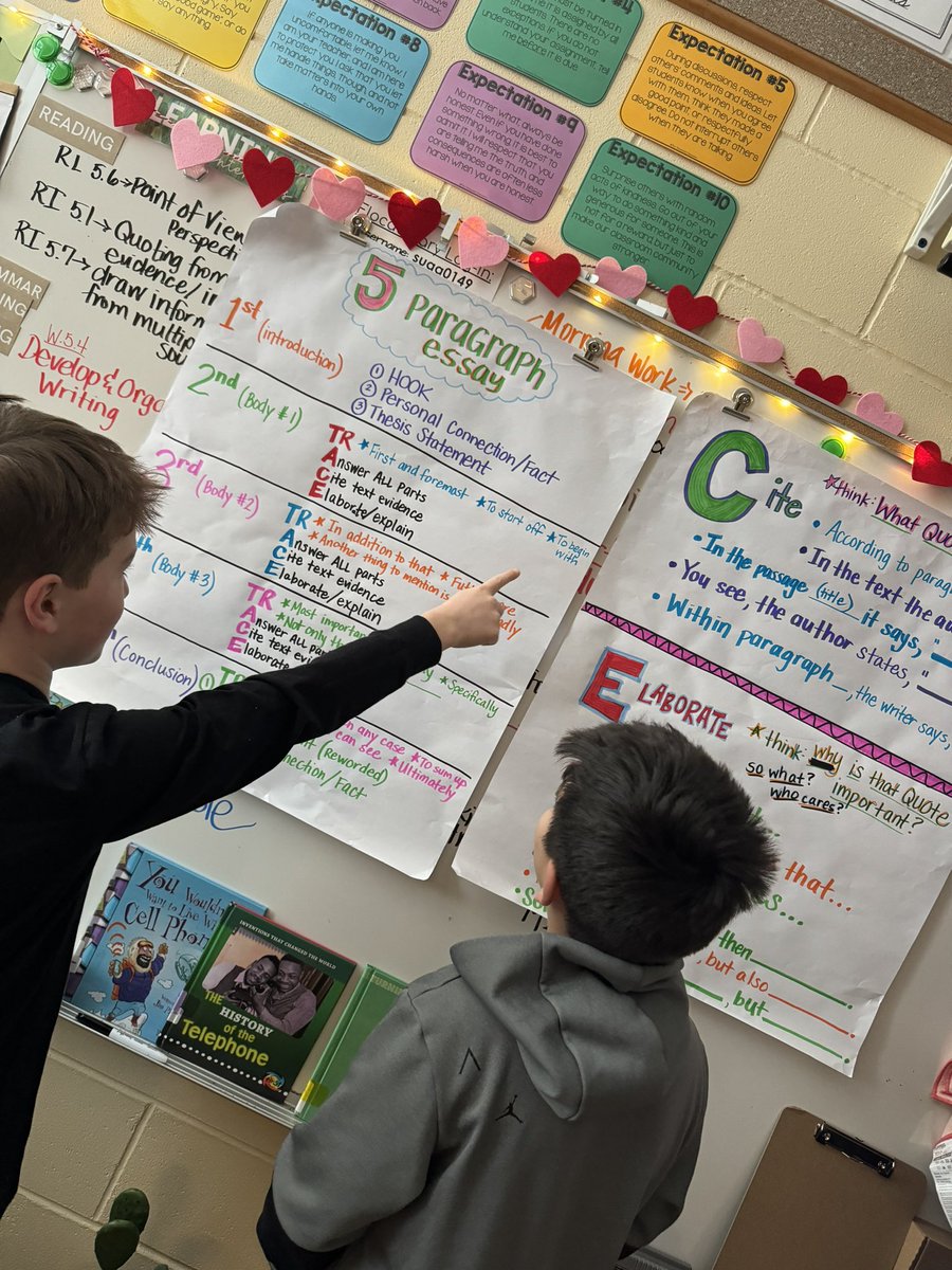 MrsSugg_RWE's tweet photo. Culminating activity for our Rainforest EL Module 2 unit - Opinion Writing discussing “Should we continue using rainforest resources?” Students will collaboratively write a 5 paragraph essay to present their opinion. https://t.co/RUptbMA0Qo