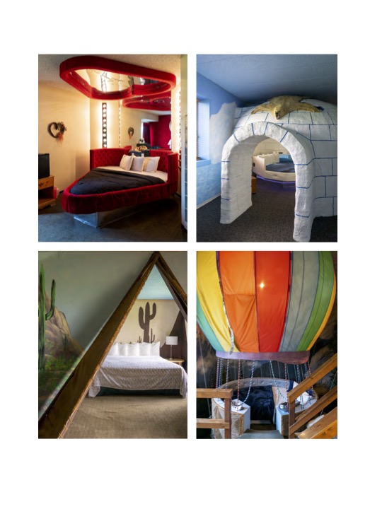 PlaybackProduce's tweet photo. Champagne pools, heart-shaped tubs, spacey suites, and clamshell beds….HOTEL KITSCH has them all!
How many have you stayed at? #ValentinesDay 
#Motel #Hotel @WorkmanPub @HachetteUS @HachetteBooks https://t.co/DvceQMXE73