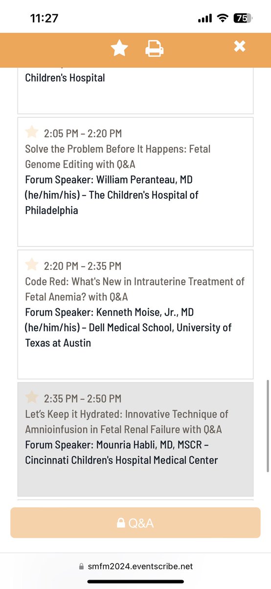 Join us this afternoon for an exciting scientific forum on fetal medicine and surgery, led by our PI @AA_Shamshirsaz and my co-fellow @AliJavinani! Explore cutting-edge insights from experts in the field. Don't miss this opportunity! #SMFM2024 @MySMFM