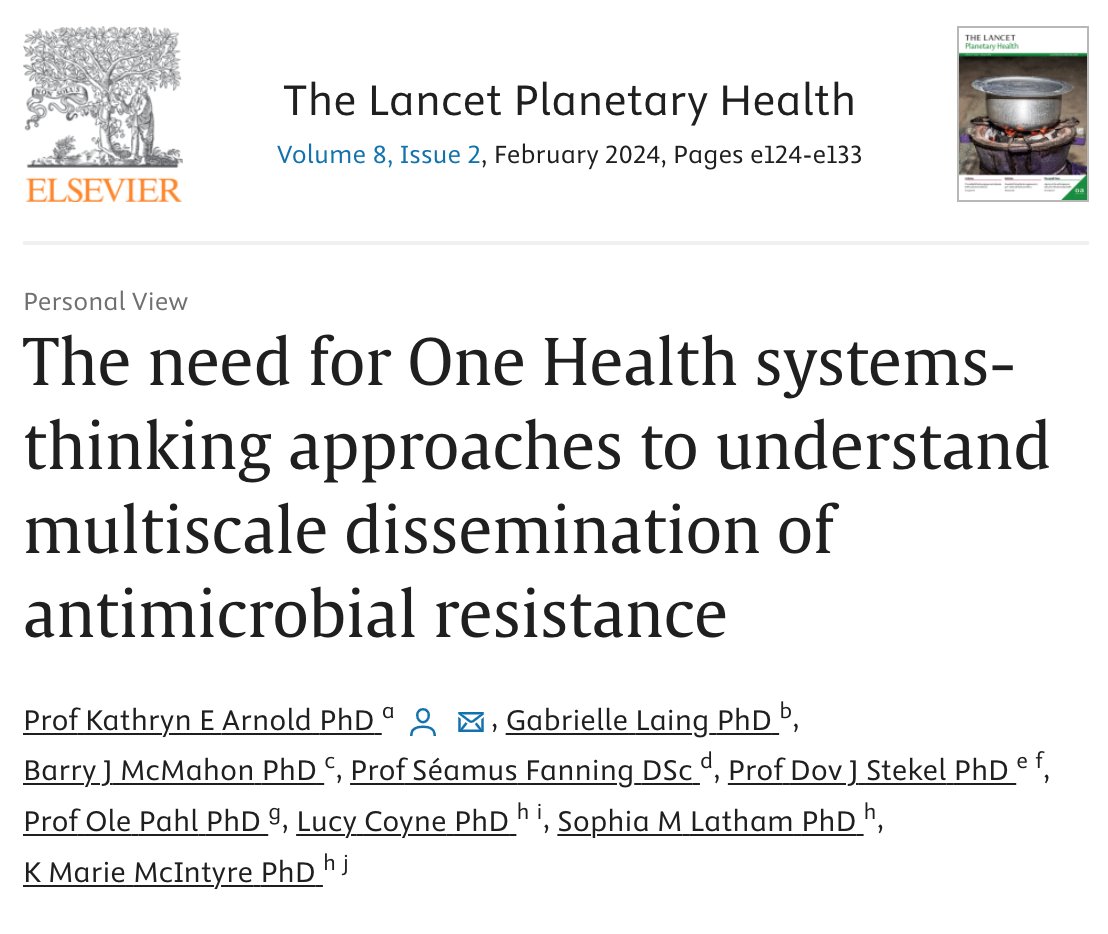 unlimit_health's tweet photo. Our @DrGabbyLaing et al with new paper in @TheLancetPlanet on #OneHealth approaches for #AMR 💊. Although it's most obvious when treatments fail - evolution, transmission &amp; dispersal is often in environmental settings. https://t.co/4T6Md3U8fd 
(🧵 1/2)

#BeatNTDs @KateArnold14 https://t.co/EArtuTr3Dx