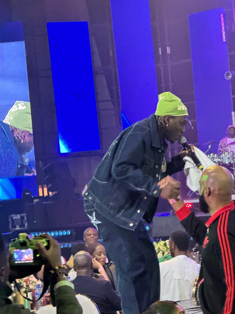 NursePearls's tweet photo. Zlatan really went all out at the #NightWithTheGenerals concert. Best place to be for real. https://t.co/4OAmu8rmyb