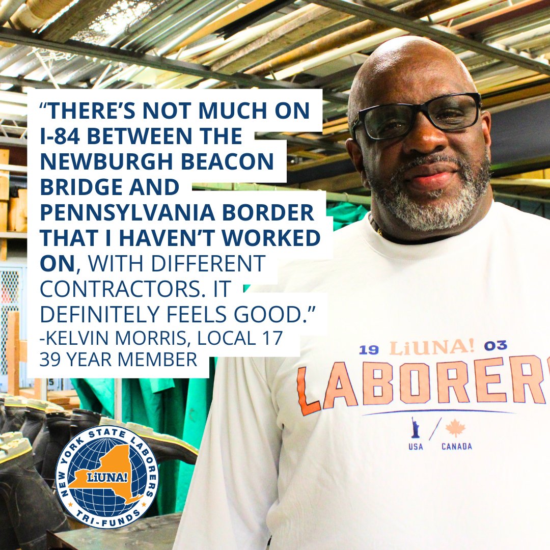 We're celebrating the contributions <a href="/LIUNALocal17/">LIUNALocal17</a>  members to their unions and communities this #BlackHistoryMonth! Meet Kelvin Morris, who joined <a href="/LIUNA/">LIUNA</a> in August 1984.