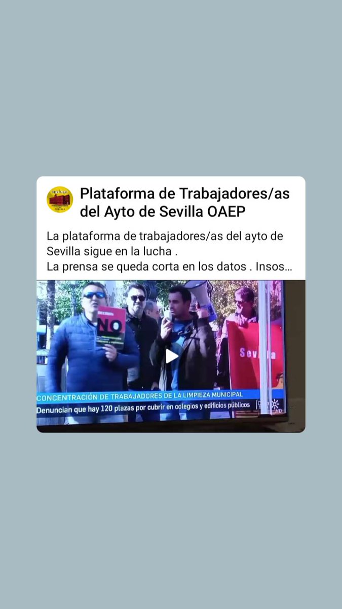 <a href="/jlsanzalcalde/">José Luis Sanz</a> <a href="/AntonioCasamit1/">ANTOINE CAS</a> Y LA RESOLUCION DE LAS OPES? Y LA COBERTURA DE BAJAS Y VACANTES? Y EL LIMPIADOR DE MAÑANA? Y LA PROMOCIÓN INTERNA? Y......?