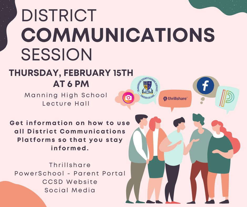 Clarendon County School District tweet media