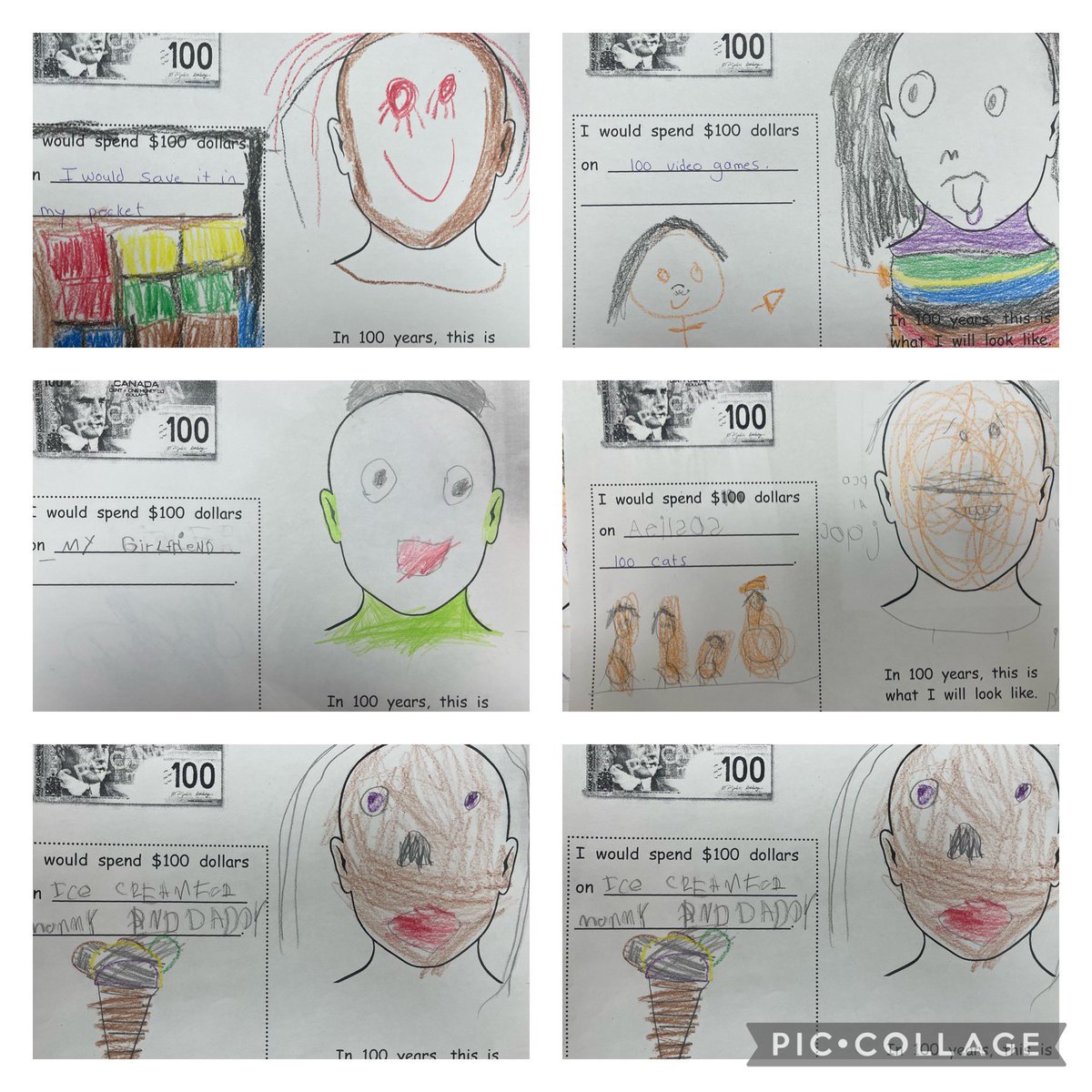 In 100 years, this is what I will look like! 

And they’ll spend $100 on.…………… <a href="/DPCDSBSchools/">Dufferin-Peel Catholic District School Board</a> <a href="/SetonWildcats/">SETON DPCDSB</a>