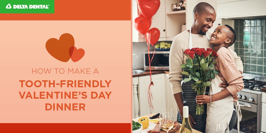 Looking for Valentine’s Day dinner ideas? Discover some delicious and #toothfriendly recipes: bit.ly/3Uaf3tA #ValentinesDay #Recipe #Nutrition #oralhealth