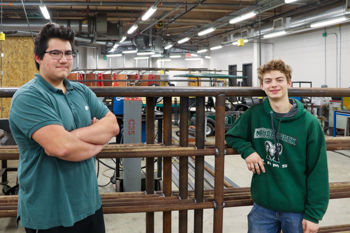 katyisd's tweet photo. Mayde Creek HS Welding Program Shines Bright! 💥

MCHS students have showcased their skills in 5 TXHSWS competitions this school year, consistently clinching top 10 spots amidst 100+ talented contenders. Together, they're forging a future brighter than any sparks they ignite! https://t.co/e6m0SSfhkS
