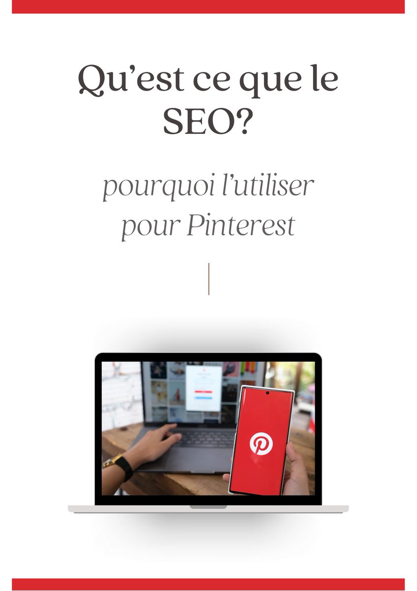 DamienPerrin's tweet image. Découvre la puissance du SEO sur Pinterest ! 🚀
Je t'ai préparé un super guide gratuit pour te montrer comment utiliser le SEO à ton avantage sur Pinterest.

Tu veux le découvrir ?

Mets un Like ❤
Fais un Retweet 🔄
Suis-moi 👤
Commente avec 'SEO'