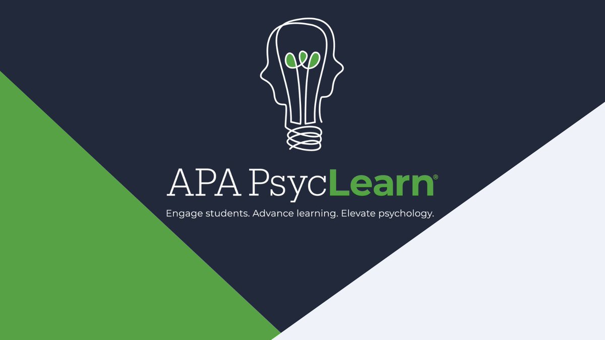 APA_PsycLearn tweet media