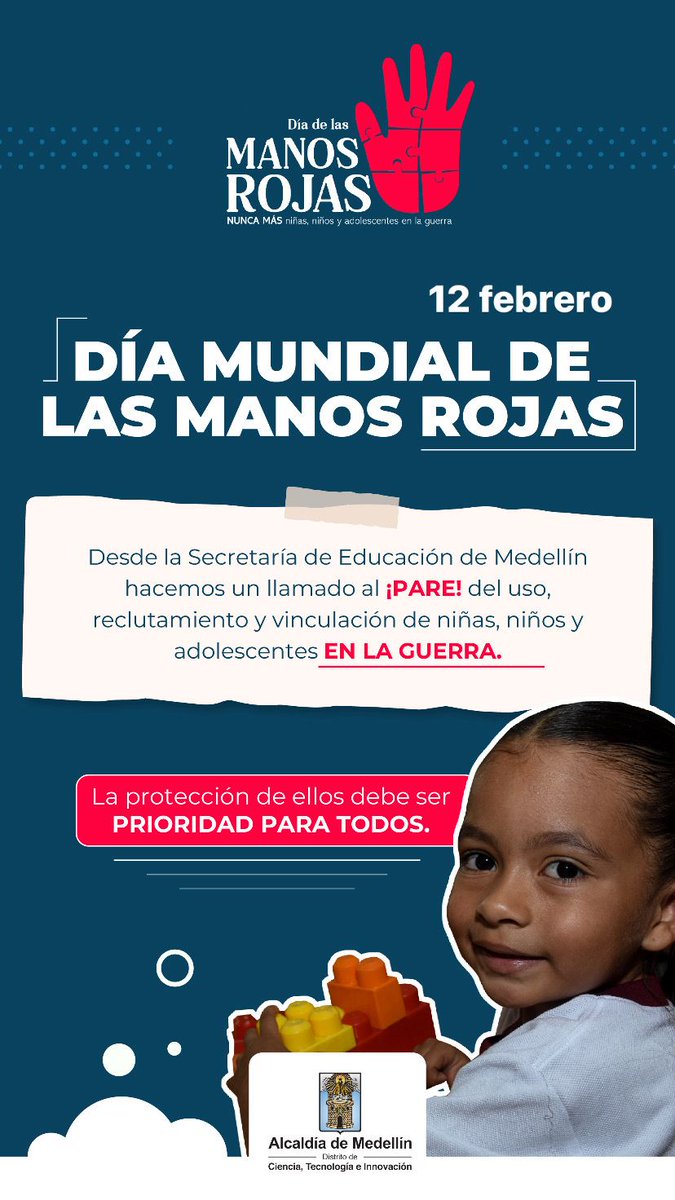 EducacionMed's tweet photo. ⚠️¿Sabías que desde el año 2002 se conmemora el Día Internacional de las #ManosRojas?🤚🏻🛑 (Abrimos hilo🧵)👇 https://t.co/d4Jmui2yDx