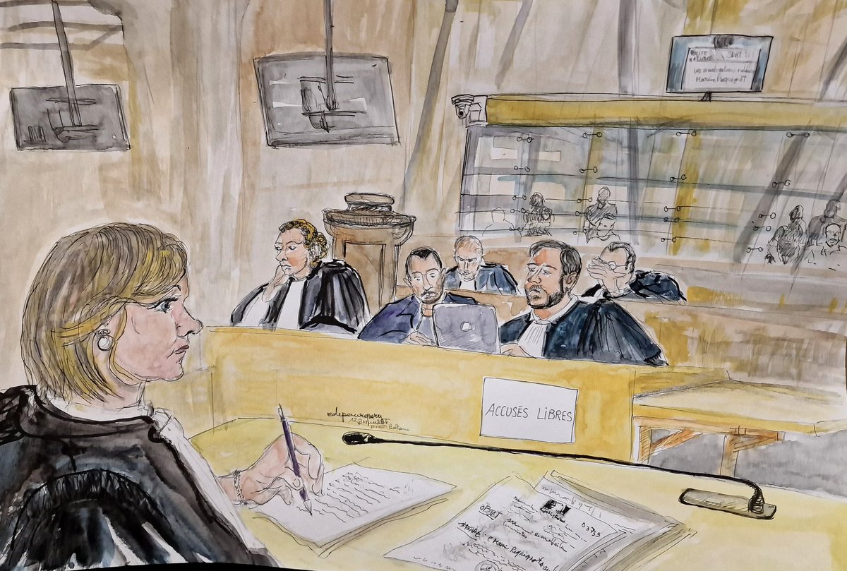 PourqueDe's tweet photo. #procesBeltrame #justice #Trebes #Carcassonne #SuperU #attentat la personnalité de la petite amie de Radouane Lakdim, analysée par les psy et son entourage à l'audience de la cour d'assises spéciale #pnat #terrorisme https://t.co/6lKcAjK1lj