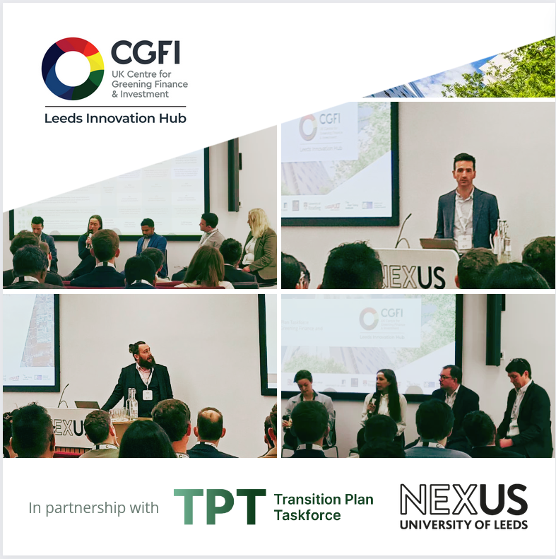 An engaging afternoon on #transitionplans at our Leeds Innovation Hub @NexusUniLeeds with @TPTaskforce. Many thanks to our speakers (inc. @PBMortgage @irapoensgen @HopwoodJames) We'll share more from the event in the coming weeks.