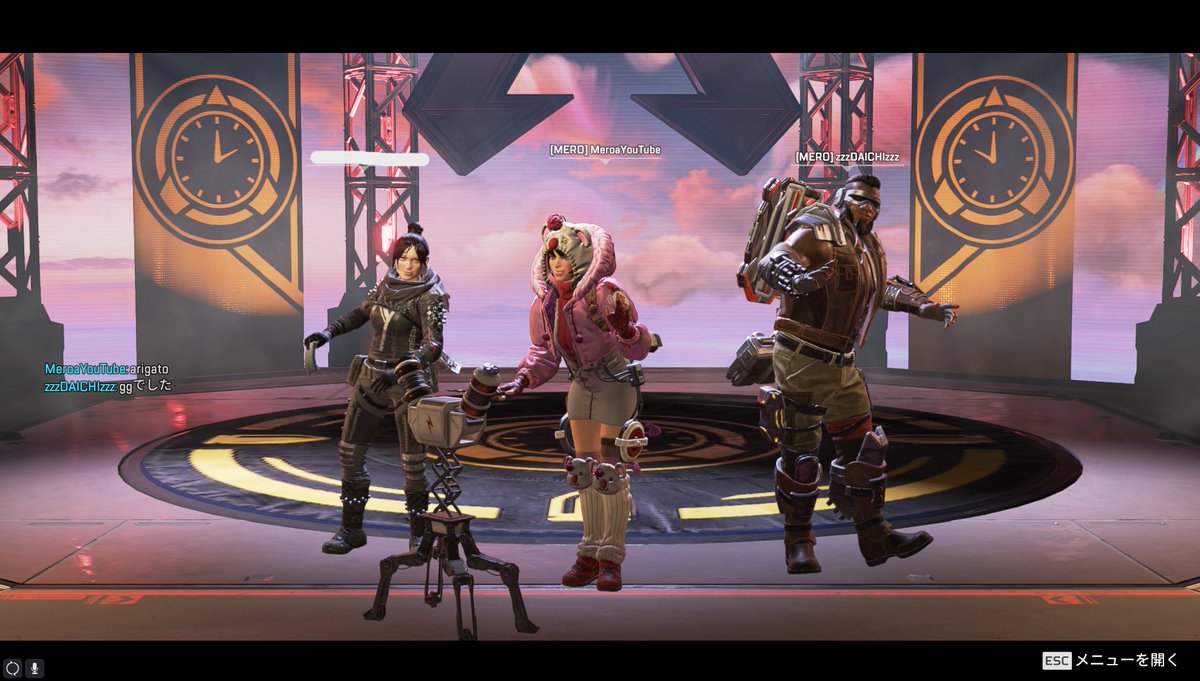 meroa0414's tweet photo. ちゃんぽんぽーん！
シーズン２０たのしみ(*´∀｀*)

#APEX #ApexLegends #ワットソン https://t.co/NN1yEdl90l