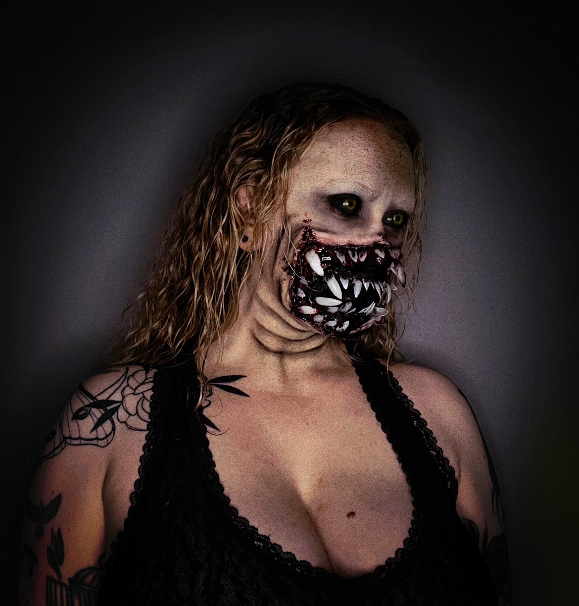 Night terror demon 😈 <a href="/mehronmakeup/">Mehron Makeup</a> <a href="/CurstKosmetics/">curstkosmetics</a>  #makeup #mua #artist