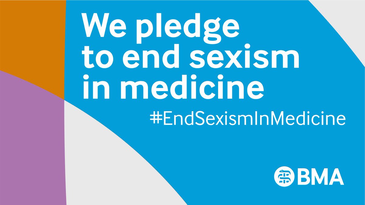 @SOBAuk is proud to take the @TheBMA pledge to end sexism in medicine. All doctors and medical students should be able to pursue their chosen career path without gender stereotypes playing a limiting factor.