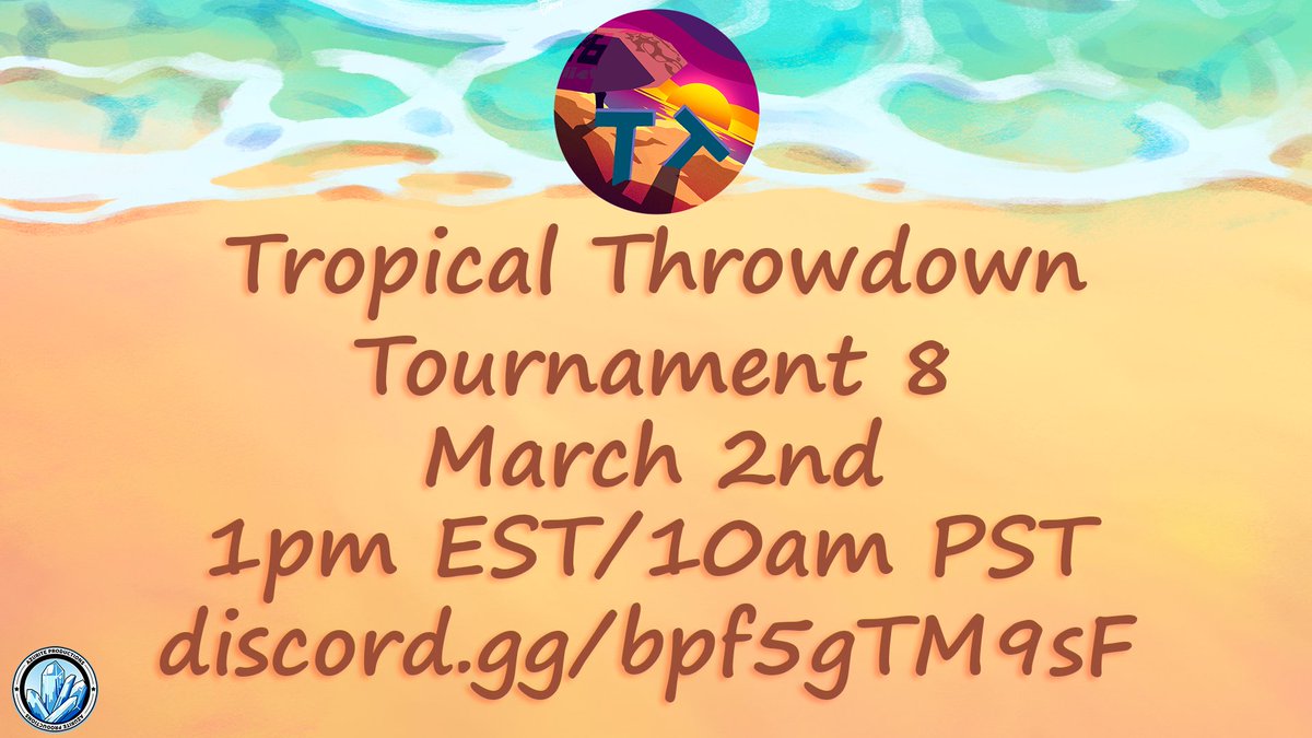 AzuriteProd's tweet photo. We're back with our next Tropical Throwdown! Sign up now in the tweet below and get in on the action this March with the best casters and production this side of the shore! https://t.co/ncLYUmAu2X