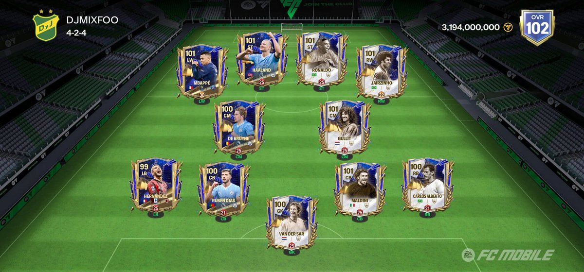 djmixfoo's tweet photo. My Utoty x Toty Icon from FC Mobile vs my team in FIFA Mobile last year https://t.co/j0rsjpB1hr