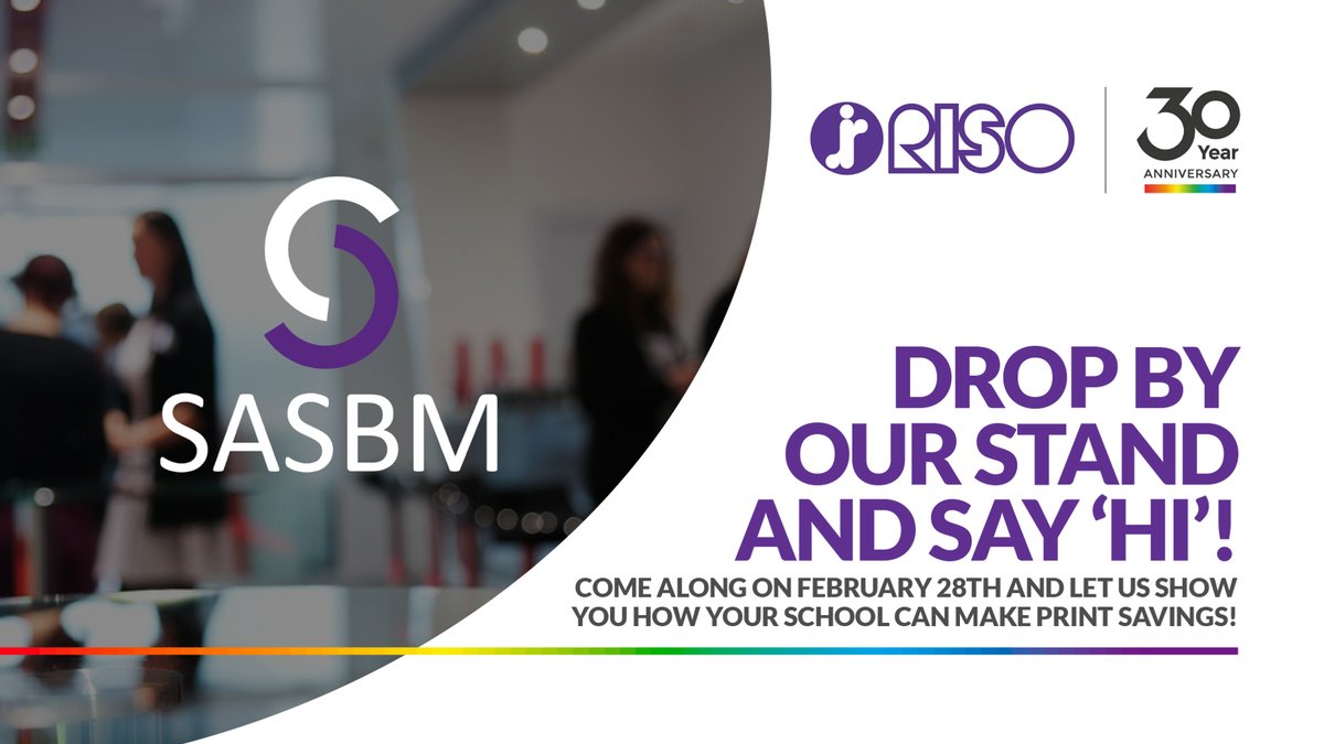 Two weeks to go until we exhibit at the @stockportASBM. Please drop by our stand so we can show you your possible school print savings ⏬
28th February 📍Stockport County Football Club
#edutwitter #sbm #sltchat #education