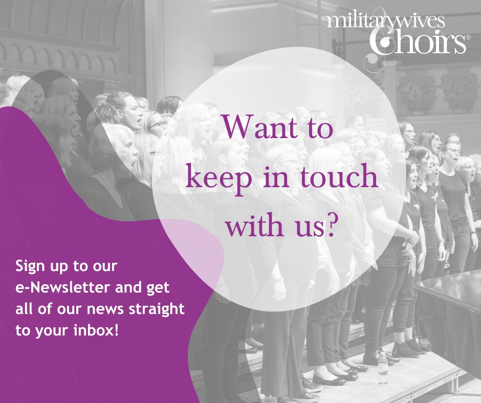 Want to keep up to date with the @MWChoirs? Well, it couldn’t be easier! Simply sign up for our regular e-newsletter and receive all of our exciting news straight to your inbox… ow.ly/fsYN50JTfKY