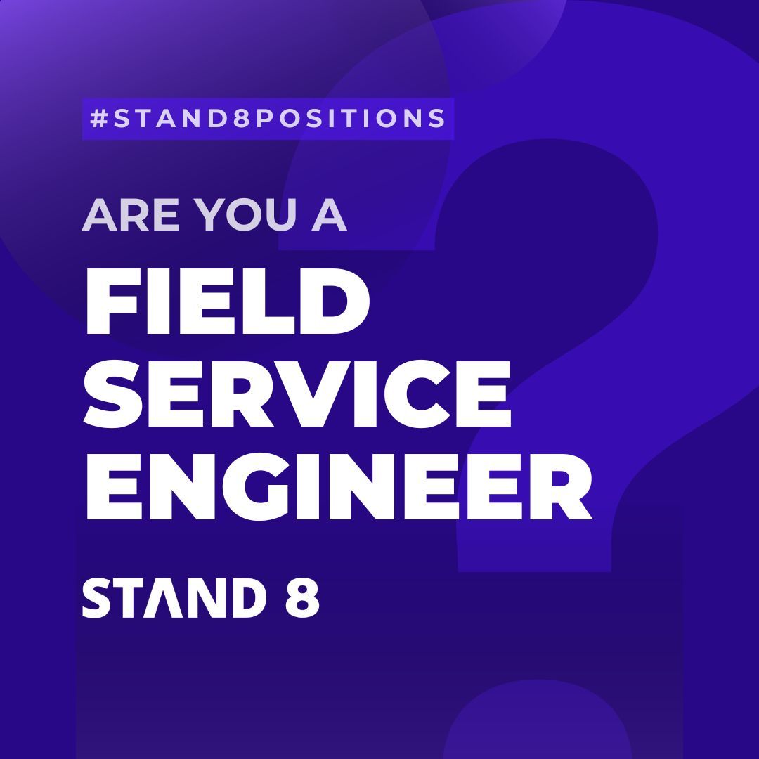 STAND 8 is #hiring a Field Service Engineer in Austin, Texas. In this position, you’ll oversee hardware maintenance, installation, network management, multi-vendor maintenance, and software support
Apply today!
buff.ly/3wggWv5

#STAND8Positions #FieldServiceEngineer