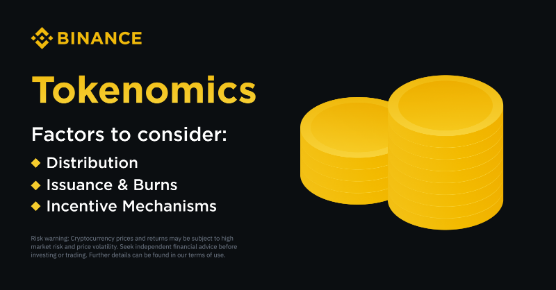 binance's tweet photo. Researching a crypto project?

Tokenomics are a good place to start.

Find out more ⤵️