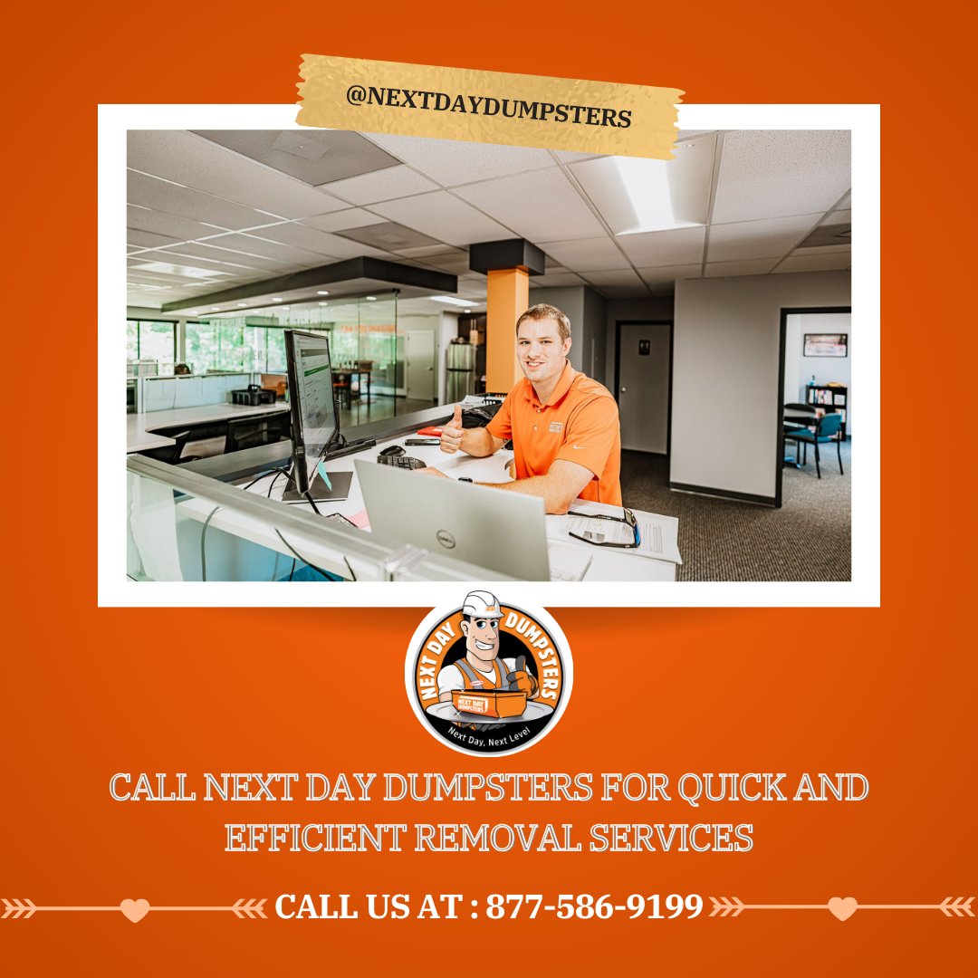 "Clear Your Space in No Time - Call Next Day Dumpster for Quick and Efficient Removal Services!"
Our team provides fast and reliable junk and debris removal services to help you regain your clean and tidy space. Just give us a call, and we'll take care of everything.
