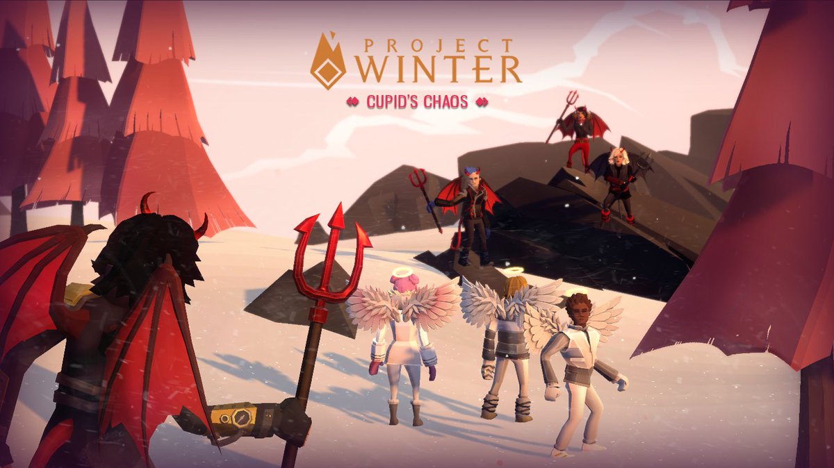 The Cupid's Chaos Update is now live! This is the second update for those who were betrayed or found our winter world too tough. Here's what's coming to make things better in the afterlife: Full update notes ➞ projectwinter.co/updates/ #projectwinter