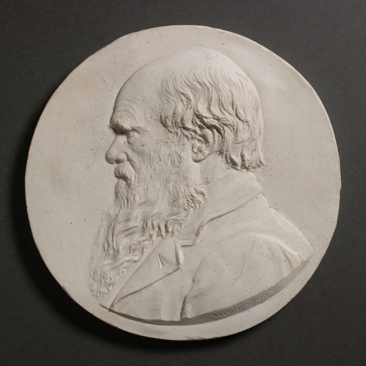 It's Darwin Day! 🌿 Did you know that Charles Darwin was the grandson of Josiah Wedgwood I? Born #OnThisDay in 1809, Darwin went on to revolutionise the study of natural history. Here he is depicted on a Wedgwood mould.
