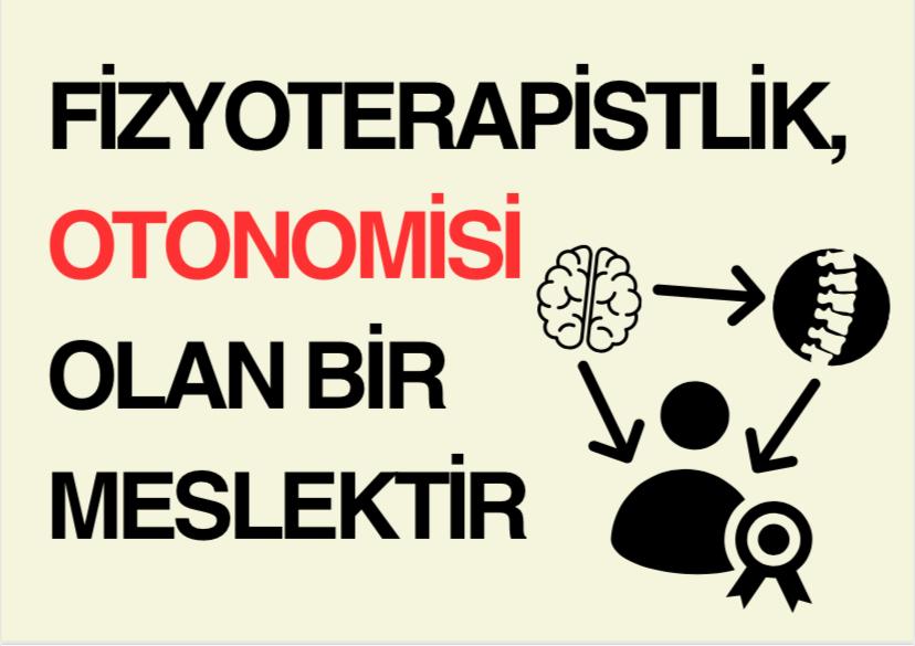 Meslek otonomisi için gerekli kanun değişikliğinin yapılmasını, 
Serbest çalışma yönetmeliğinin yayınlanmasını,
fizyoterapist istihdamının artırmasını,
Özlük haklarının iyileştirilmesini,
Eğitim standartlarının korunmasını istiyoruz.

#FizyoterapistlerNeİstiyor