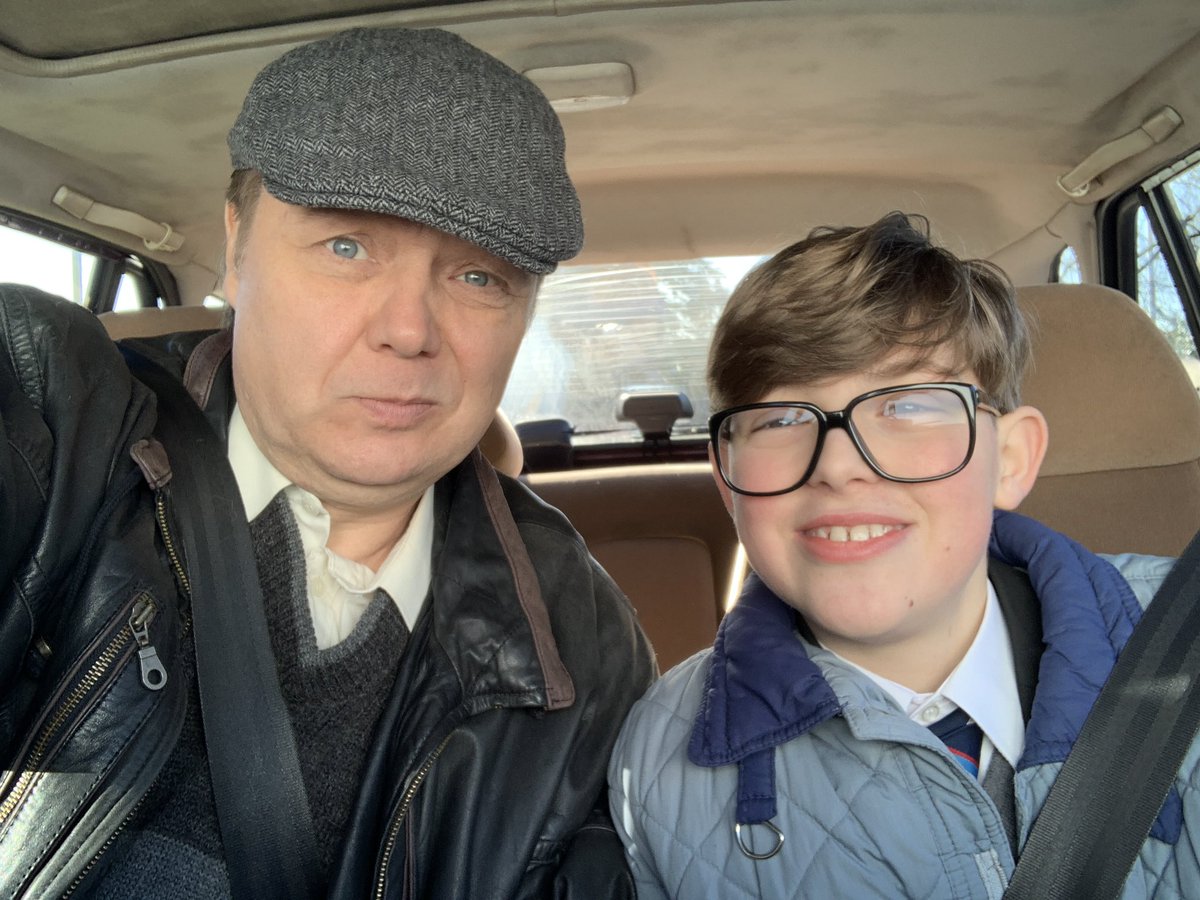 It begins!!!! Day one! First scene of the shoot! The CARRS are back! #ChangingEnds series 2 coming soon! <a href="/ITVX/">ITVX</a> <a href="/ITV/">ITV</a> #AlanCarr <a href="/Nancy_Sullivan/">Nancy Sullivan</a> <a href="/Daveylambo/">Dave Lambert</a> <a href="/ntfc/">Northampton Town</a>