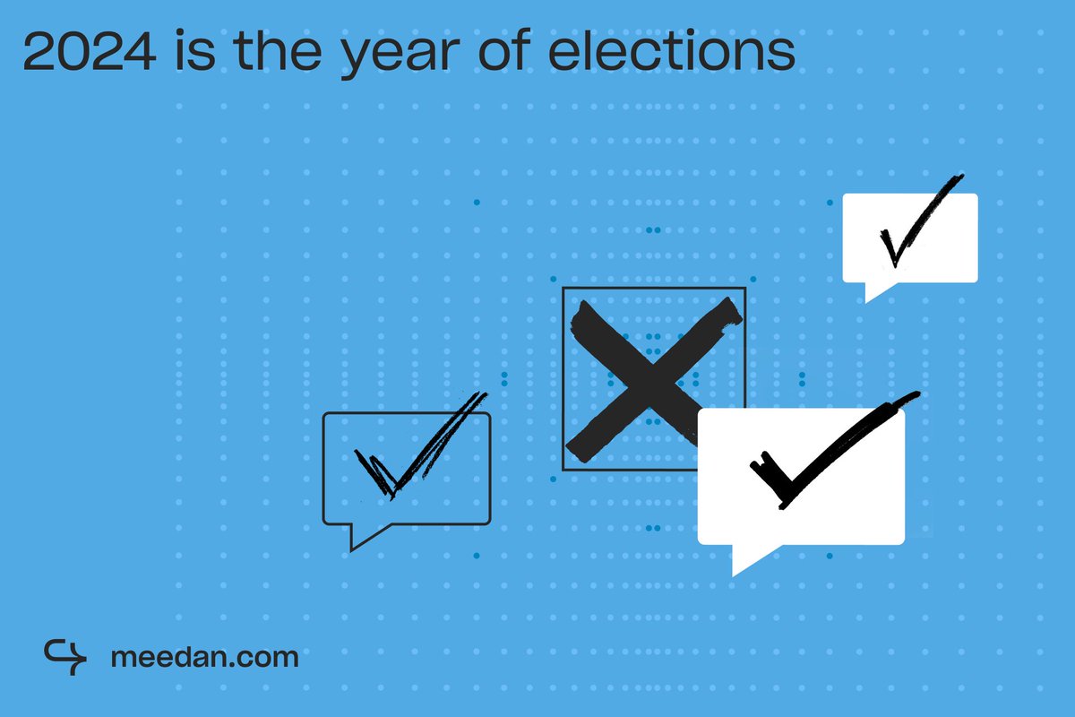 In 2024, approximately half of the world will participate in elections 🗳️. Here’s what we’re doing to combat election mis- and disinformation around the globe during this critical year: ow.ly/q5Xy50QAehO #Elections #ElectionIntegrity #Misinformation #Disinformation