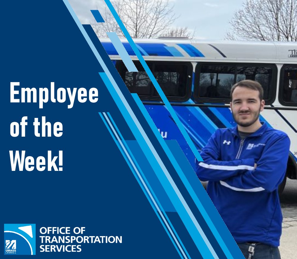 This week’s employee of the week is Ethan K. Ethan's reliability, professionalism, and friendly attitude make every ride with him a pleasure.  His professionalism and dedication make him a valuable member of the Transpo team. Keep up the great work, Ethan!